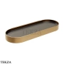 Gessi Pelle Tresse Полочка настенная в душевую, 56861-726, Warm Bronze Br. PVD