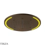 Gessi COLOUR Накладная душевая панель 500, 4 функции 57980-845, Dark Bronze