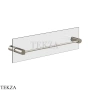 Gessi RILIEVO Полотенцедержатель для крепления на стекло, 45 см 59564-149, Finox Br. Nickel
