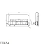 Villeroy & Boch ViConnect E200 Панель смыва 92249069, цвет хром матовый