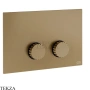 Gessi Incastri Клавиша смыва для инсталляции Tece profil octa 2 75617-791, бронза Deep