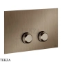 Gessi VENTI20 Клавиша смыва для инсталляции SANIT, Villeroy&Boch 54659-761, Coffee Bronze Br. PVD