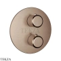Gessi Goccia Термостат для душа на 2 выхода, внешняя часть 33844-708, Copper Br. PVD