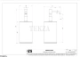 Gessi INCISO accessories Дозатор для жидкого мыла настольный, черный 66438-791, Deep Bronze Br. PVD