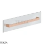 Gessi Rettangolo Полотенцедержатель для крепления на стекло, 60 см 20965-030, Copper PVD