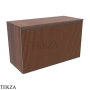 Flaminia Cubika модуль хранения подвесной 85×37×50 см, 1 ящик и внутренний ящик, орех Noce Greca