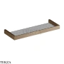 Gessi Rettangolo Решетка-полка в душевую зону 60 см 20950-761, Coffee Bronze Brushed PVD