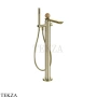 Gessi Perle Смеситель для ванны напольный, внешняя часть 74329-710, шампань глянец
