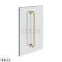 Gessi Perle Полотенцедержатель для крепления на стекло, 30 см 74631-727, шампань Brushed