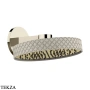 Gessi Pelle Tresse Верхняя лейка с кронштейном D30,5 см, 78248-433, Crème/ Nickel PVD