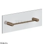 Gessi 316 ACCESSORIES Полотенцедержатель для крепления на стекло, 30 см 54921-761, Coffee Bronze Brushed PVD