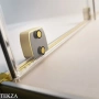 Radaway Furo PND II Шторка на ванну 93,8 см, правая, 10109938-99-01R, брашированное золото