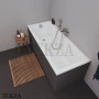 Duravit No.1 Ванна встраиваемая 150х70 акрил 700487000000000, белый глянец