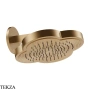 Gessi Ludovica Верхняя душевая лейка с кронштейном из стены 76148-726, бронза Brushed