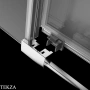 Radaway Idea 8 KDJ Front Неподвижная стенка душевой двери 65,3 см, 10350653-01-01, хром глянец