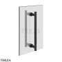 Gessi Pelle Tresse Полотенцедержатель для крепления на стекло, 30 см 78731-438, Nero/ Matte Black