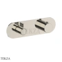 Fantini Flora Термостат для душа, 3 потока, внешняя часть 7695J773B, Polished Nickel PVD