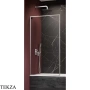 Radaway Modo F SL PNJ II Шторка на ванну неподвижная одностворчатая 70 см, левая L, 10406070-91-01L, брашированный никель