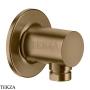 Gessi INCISO SHOWER Вывод воды для душевой лейки 58169-791, Deep Bronze Br. PVD