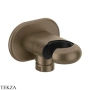 Gessi Goccia Держатель для душевой лейки с выводом 33761-761, Coffee Bronze Br. PVD