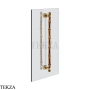 Gessi Jacqueline Полотенцедержатель для крепления на стекло, 60 см 77637-726, бронза Brushed