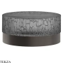 Gessi Incastri Мыльница настольная, Light smoke 75425-707, black хром Brush