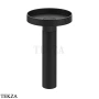 Gessi Pelle Tresse Раковина отдельностоящая, слив в пол, без перелива 78607-438, Nero/ Matte Black