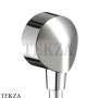 Hansgrohe Fixfit E Шланговое подсоединение без клапана обратного тока 27454000, хром глянец