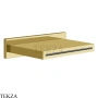 Gessi CASCATA Каскадный излив настенный 20293-246, Gold PVD