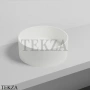 Cielo Theo Round Раковина накладная круглая, без перелива THLAT TL, Talco белый матовый