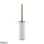 Gessi Inciso-Origini-Venti20 accessories Туалетный ершик напольный, белый 58543-761, Coffee Bronze Br. PVD