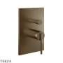Gessi INGRANAGGIO Смеситель для душа, 2 потока, внешняя часть 63577-761, Coffee Bronze Br. PVD