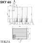 Effegibi SKY GLASS 60 Сауна домашняя финская или BIO SA55210023