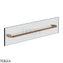 Gessi Perle Полотенцедержатель для крепления на стекло, 60 см 74915-708, медь Brushed