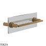 Gessi INCISO accessories Полотенцедержатель для крепления на стекло, 30 см 58613-713, Antique Brass