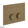 Gessi ANELLO Клавиша смыва для инсталляции SANIT, Villeroy&Boch 54631-713, Antique Brass