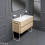 ARMADI ART Vallessi Тумба под раковину 837-080-L, LIGHT OAK (светлый дуб)