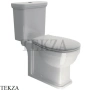 GSI Classic 70 Унитаз моноблок 871711, сиденье микролифт ”White soft-close”, белый глянец