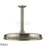Gessi VENTI20 Верхний душ 300 с потолочным креплением под размер 65155-149, Finox Brushed Nickel
