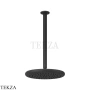 Gessi Goccia Верхний душ с потолочным кронштейном под размер 33768-299, Matte Black
