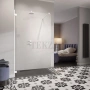 Radaway Essenza Pro Walk-in Душевое ограждение Walk-in неподвижное 140 см, 10103140-04-01, белый матовый