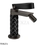 Gessi Pelle Laccetto Смеситель для биде, с донным клапаном Stop&Go, 78467-440, Nero/Black Metal Br. PVD