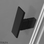 Radaway Nes 8 KDJ II Душевая дверь 110 см, правая R часть уголка, 10086110-54-01R, черный матовый