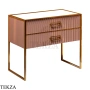 ARMADI ART MONACO Тумба под раковину 100 см 866-100-CPG, CAPPUCINO (капучино), золото