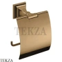 Colombo Portofino Бумагодержатель с крышкой B3291.bronze, бронза classic