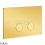 Gessi Total look Клавиша смыва для инсталляции SANIT, Villeroy&Boch, 54619-246, Gold PVD