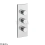 Gessi Incastri Термостат для душа 2 потока, внешняя часть 75314-031, хром глянец