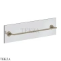 Gessi ANELLO Полотенцедержатель для крепления на стекло, 60 см 63828-149, Finox Brushed Nickel
