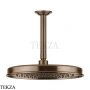 Gessi VENTI20 Верхний душ 300 с потолочным креплением под размер 65155-708, Copper Brushed PVD