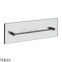 Gessi Ludovica Полотенцедержатель для крепления на стекло, 45 см 76513-706, black хром глянец